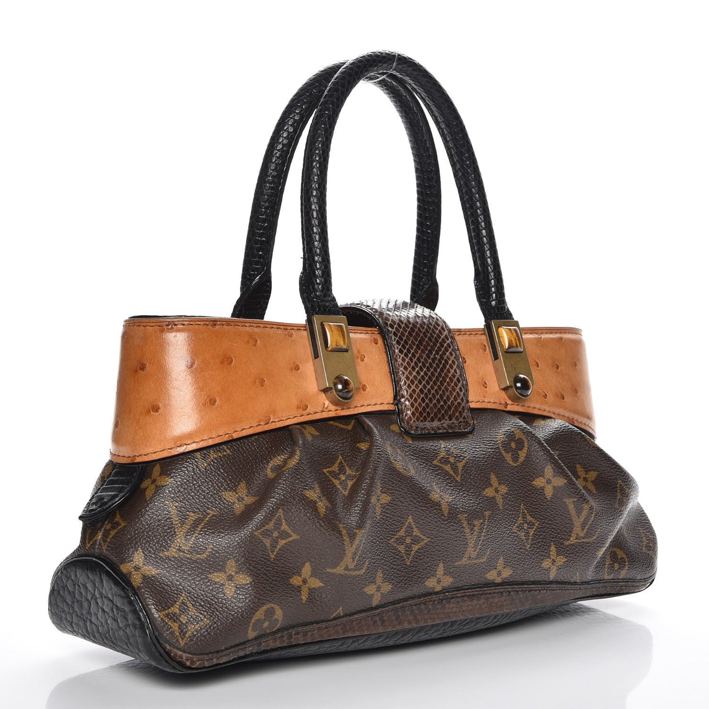 Monogram Ostrich Macha Waltz