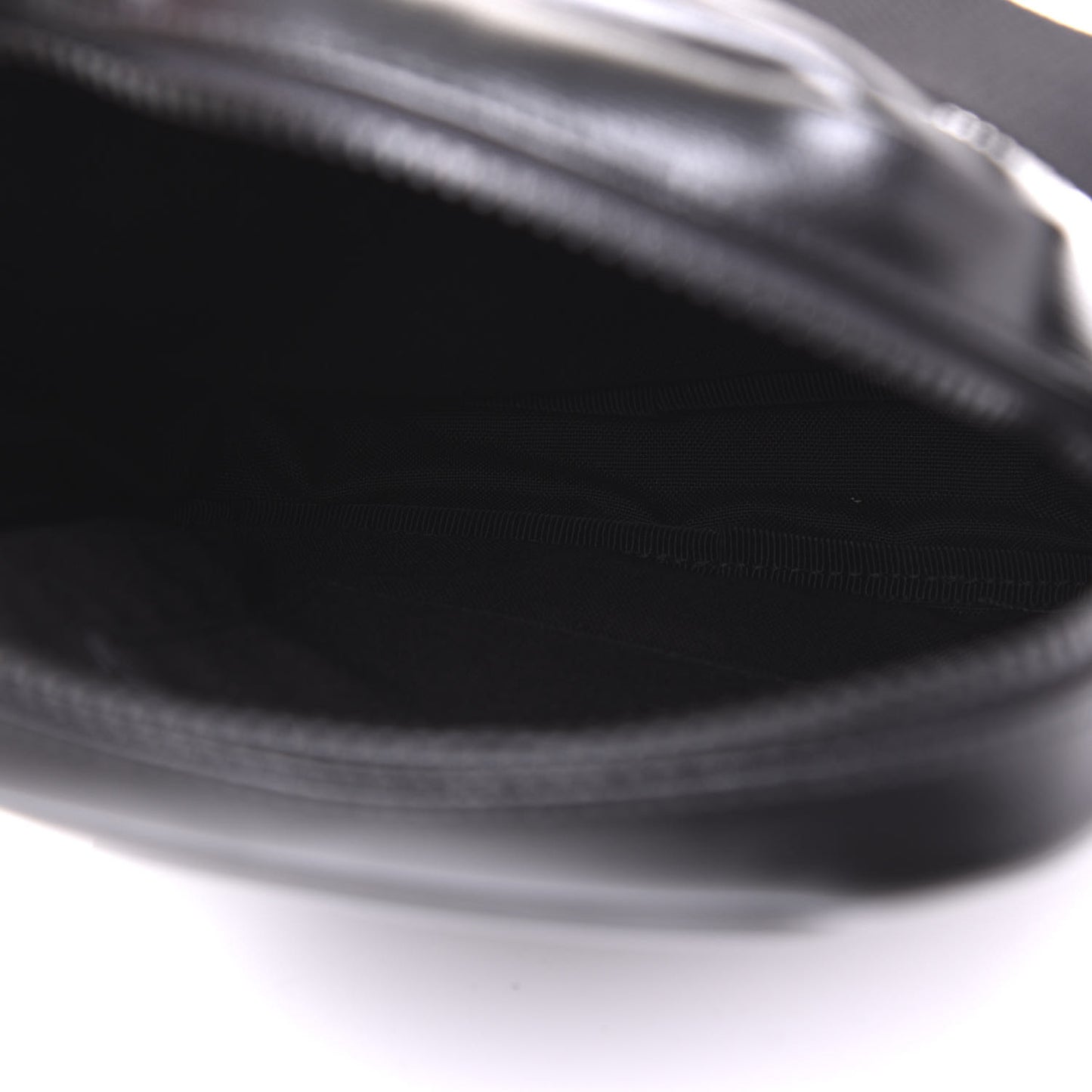 Coated Canvas Rivington Race Pouch Black