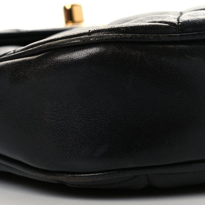 Chanel Lambskin Quilted Flap Crossbody Black 9 of 12
