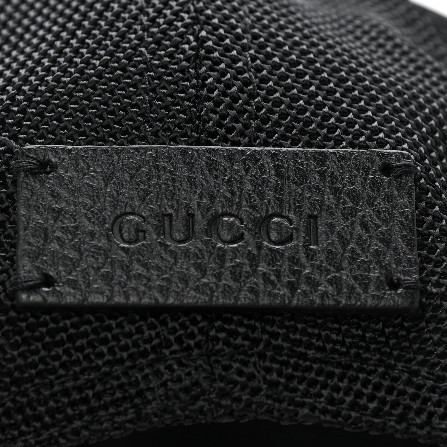 Gucci Nylon Monogram Baseball Hat S Black 12 of 13