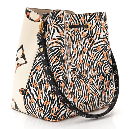 Louis Vuitton Monogram Giant Jungle NéoNoé Ivory 3 of 13