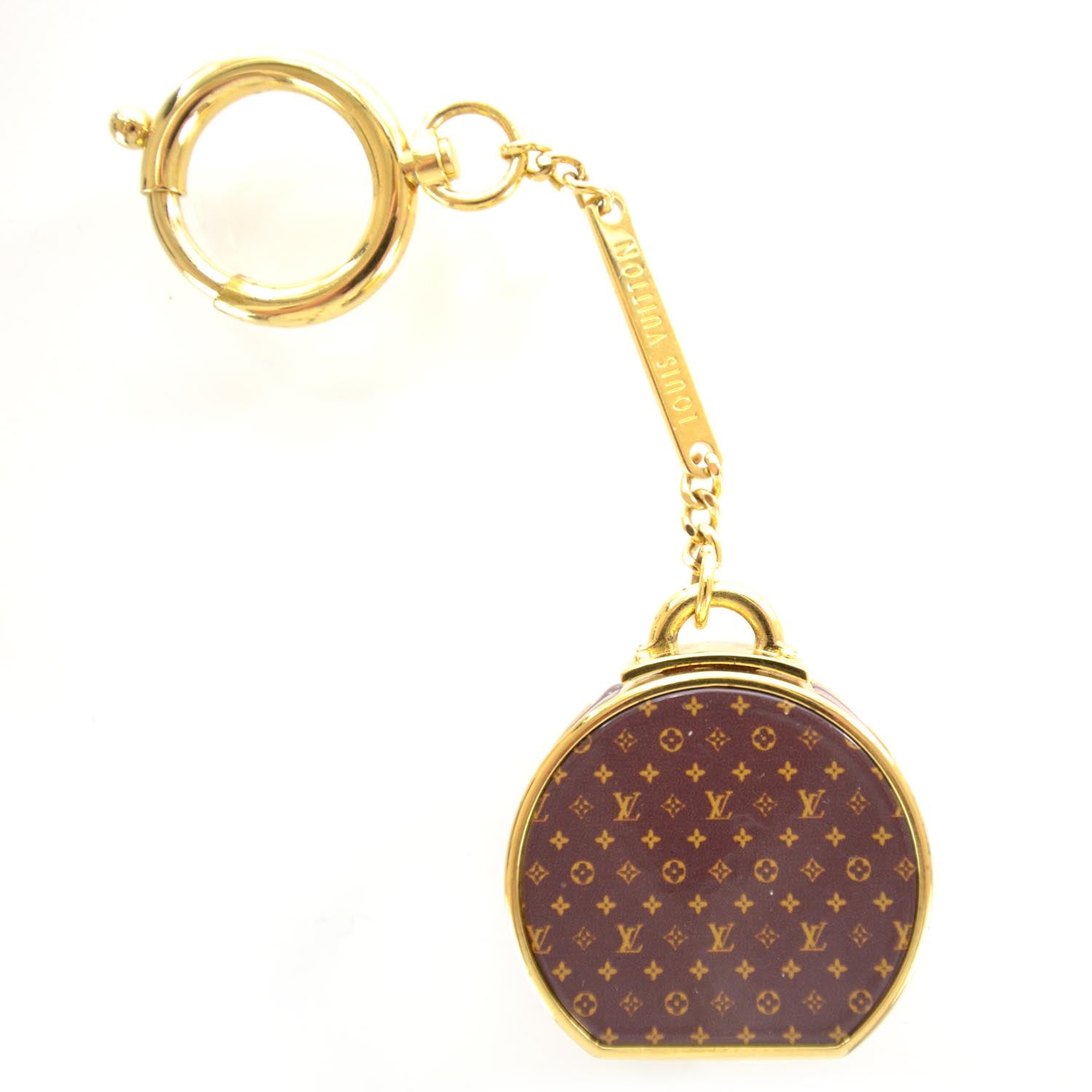 Louis Vuitton Monogram Hat Box Keychain 2 of 6