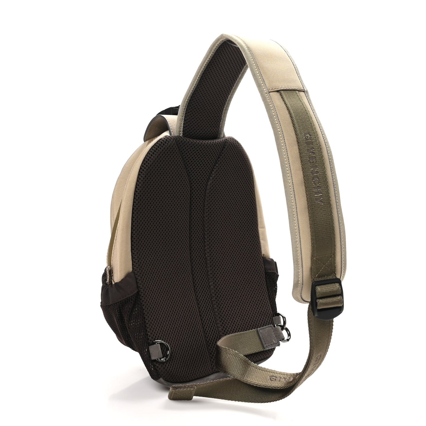 Nylon Nubuck G-Trail Small Sling Bag Taupe Anthracite Sand