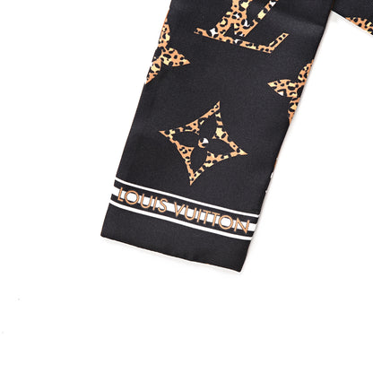 Louis Vuitton Silk Monogram Giant Jungle Bandeau Black 2 of 3