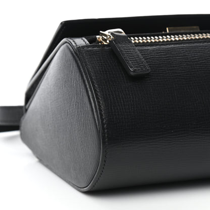 Givenchy Textured Calfskin Mini Pandora Box Crossbody Bag Black 16 of 19