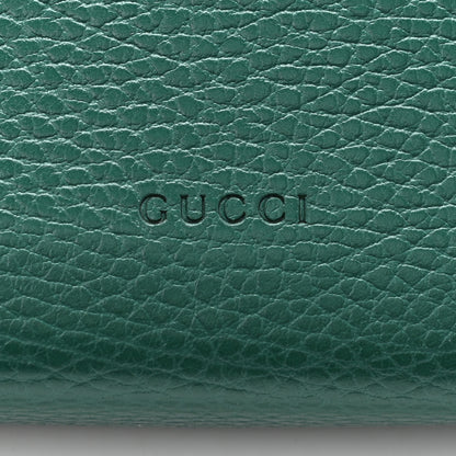 Gucci Calfskin Mini Dionysus Chain Wallet Emerald 5 of 10