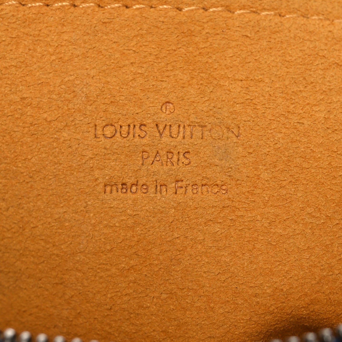 Monogram Denim Bum Bag Blue