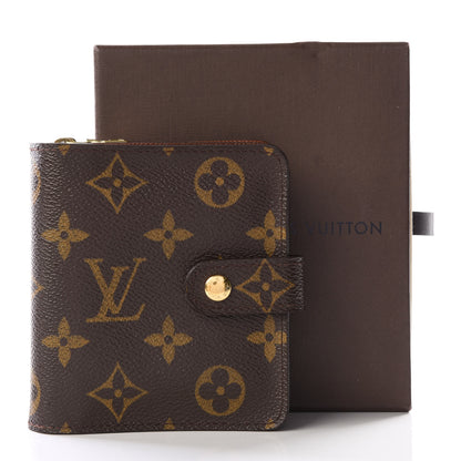 Louis Vuitton Monogram Compact Zippe Zipped Wallet 11 of 11