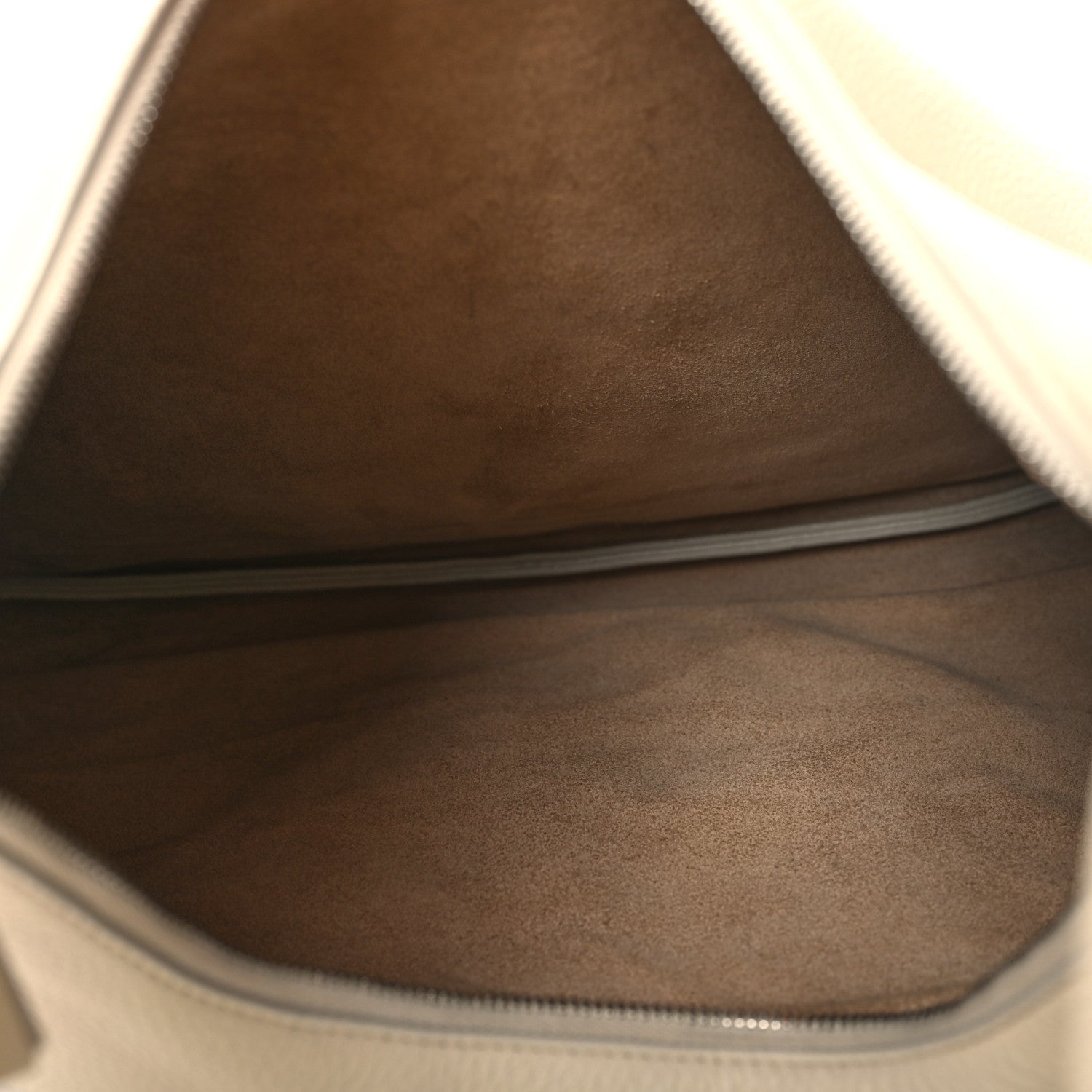 The Row Grained Calfskin Medium Everyday Shoulder Bag Ivory 5 of 10