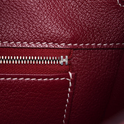 Hermes Epsom Candy Birkin 35 Rose Tyrien Rubis 26 of 41