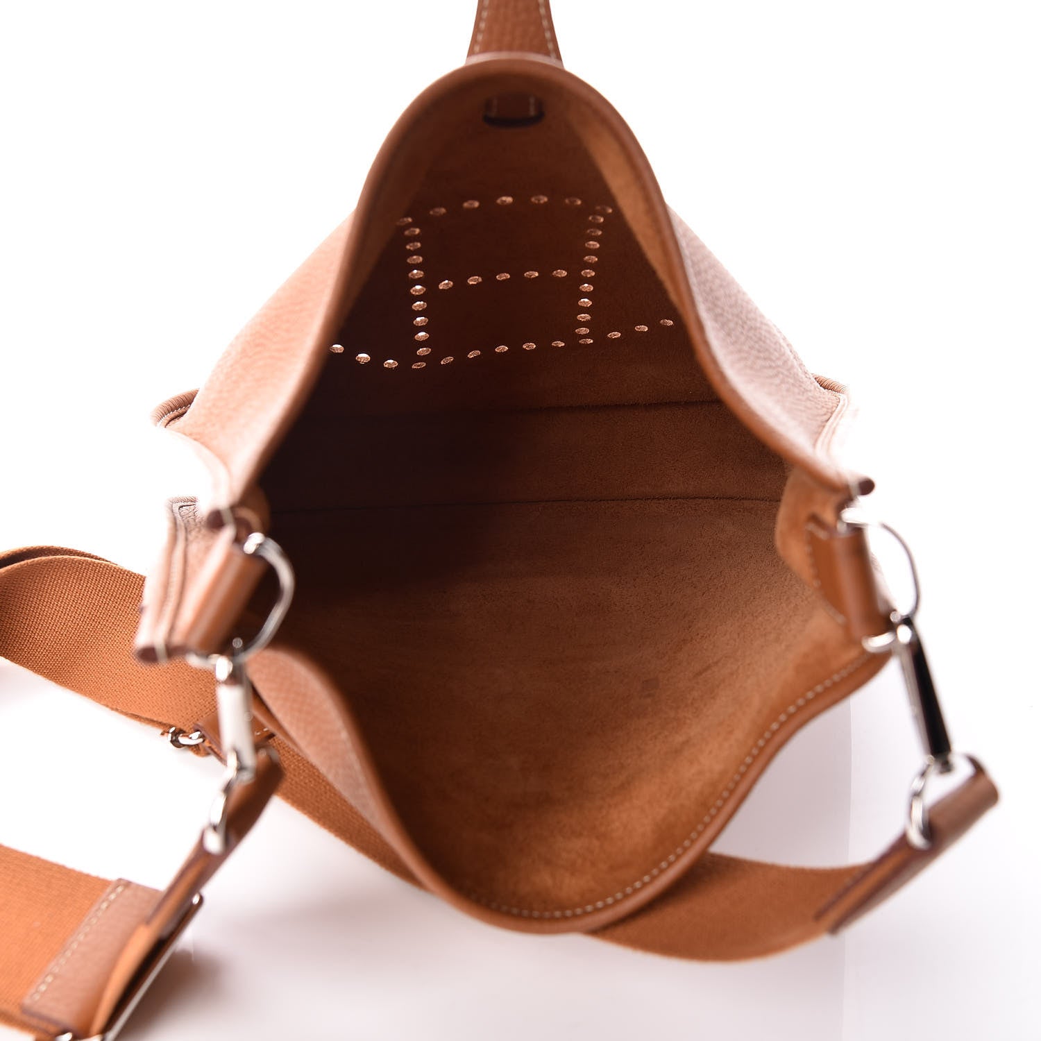 Hermes Taurillon Clemence Evelyne III PM Gold 5 of 12