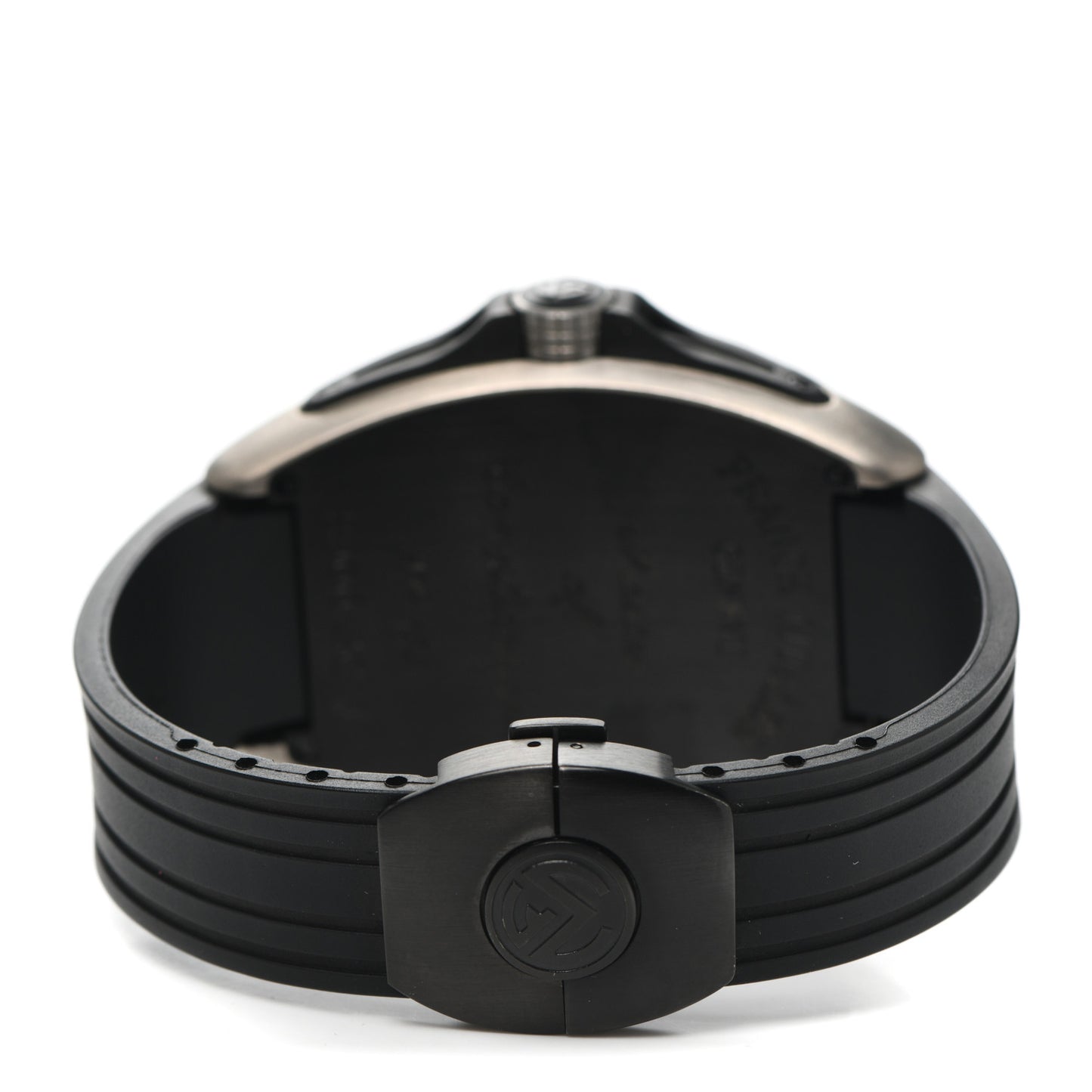 Titanium Rubber 45mm Conquistador Grand Prix Automatic Watch Black 8900SC