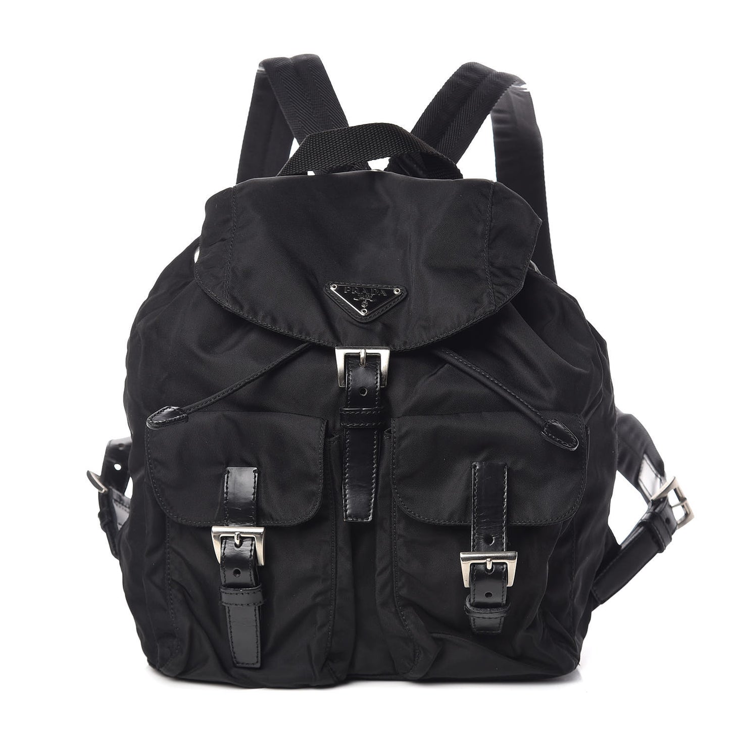 Tessuto Nylon Vela Small Backpack Black