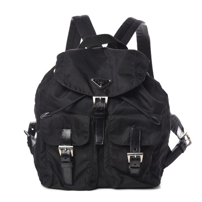 Prada Tessuto Nylon Vela Small Backpack Black 1 of 9