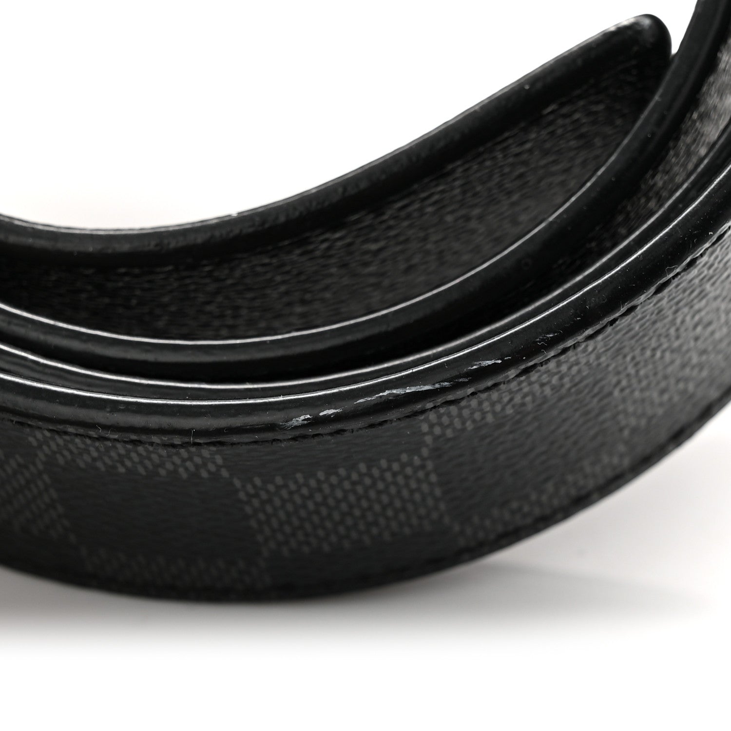 Louis Vuitton Damier Graphite 35mm LV Inventeur Reversible Belt 95 38 5 of 5