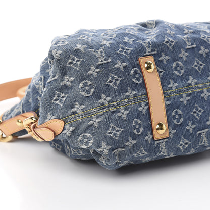 Louis Vuitton Denim Neo Cabby MM Blue 5 of 8