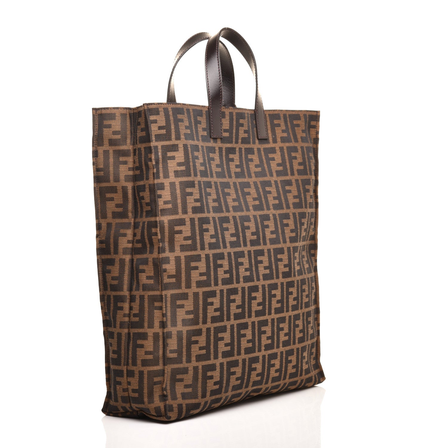 Fendi Zucca Shopping Tote Tobacco 2 of 8