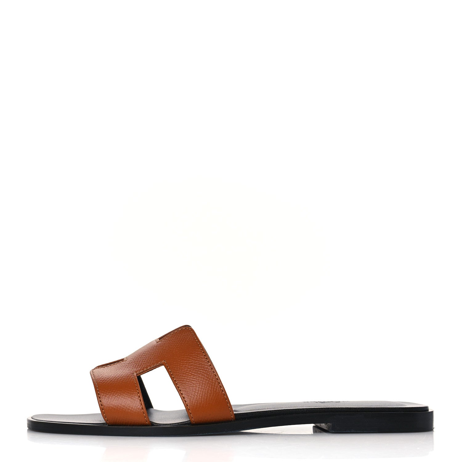 Hermes Epsom Oran Sandals 39 Naturel 1 of 8
