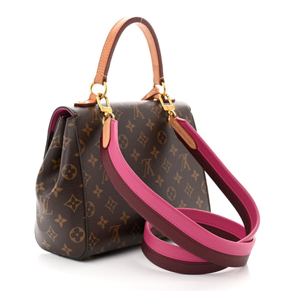 Louis Vuitton Monogram Cluny BB Bordeaux Fuchsia 3 of 11