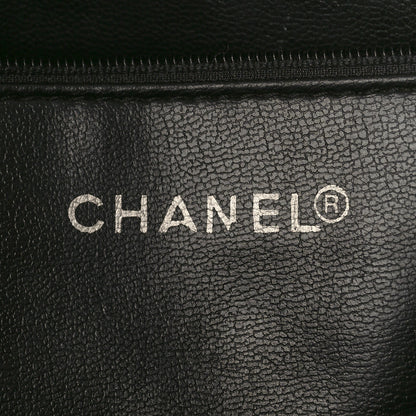 Chanel Lambskin Diamond Stitch Envelope Single Flap Black 6 of 12