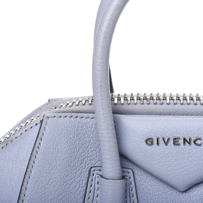 Givenchy Sugar Goatskin Mini Antigona Grey Blue 22 of 26