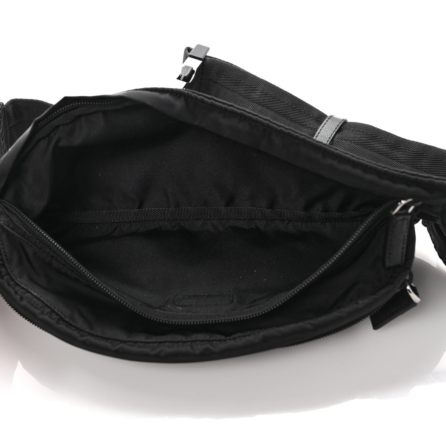 Prada Tessuto Nylon Montagna Belt Bag Black 5 of 11