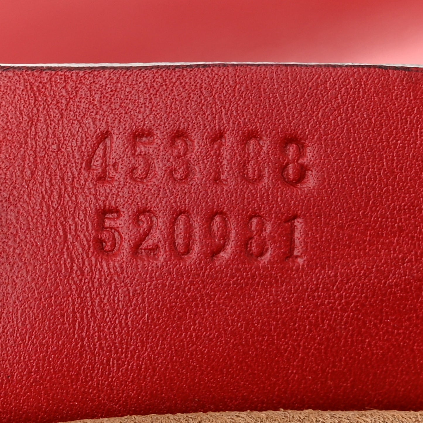 GG Supreme Monogram Calfskin Small Padlock Top Handle Bag Beige Hibiscus Red New Rosette