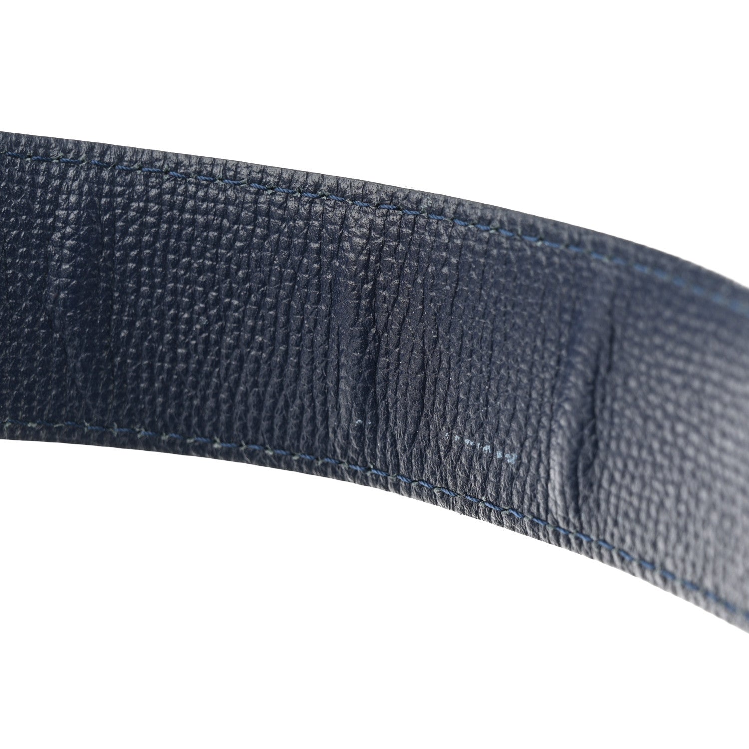 Burberry Grainy Calfskin House Check Small Banner Tote Regency Blue 13 of 13