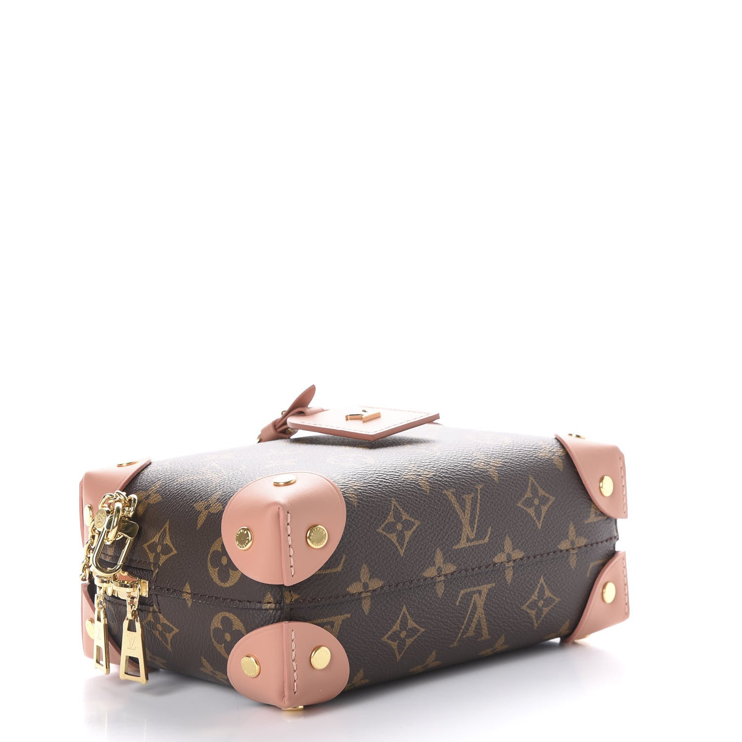 Louis Vuitton Monogram Petite Malle Souple Peach 3 of 10