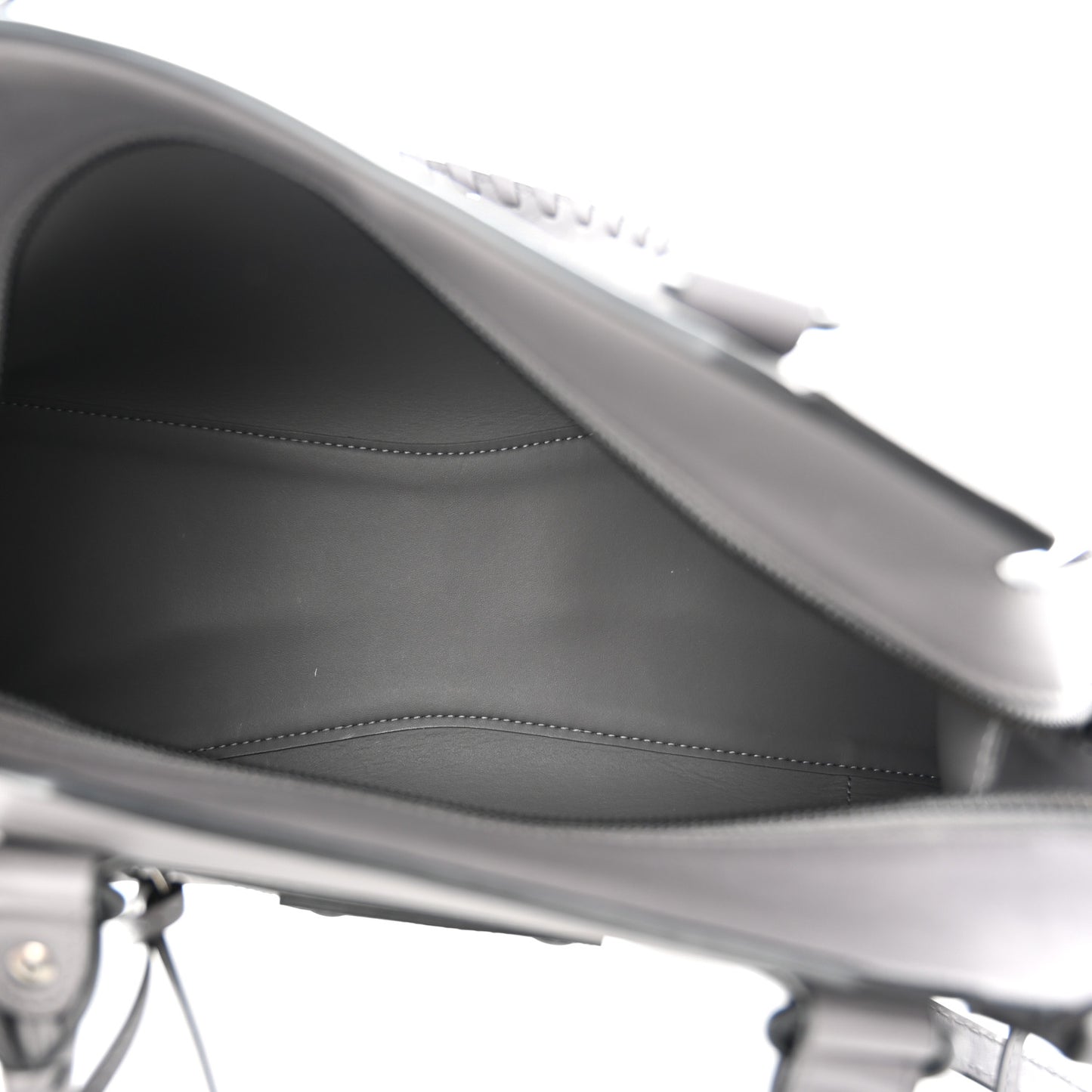 Smooth Calfskin Neo Classic Black Hardware S City Dark Grey