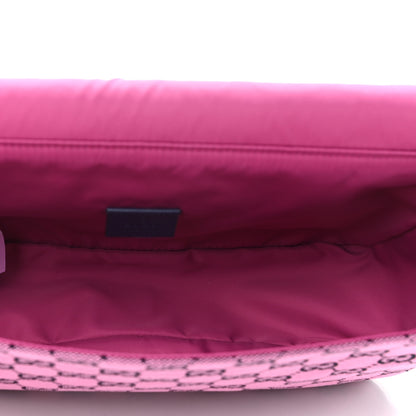 Gucci Monogram GG Childrens Messenger Bag Pink 5 of 12