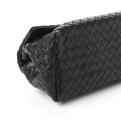 Bottega Veneta Nappa Intrecciato Cosmetic Case Black 6 of 10