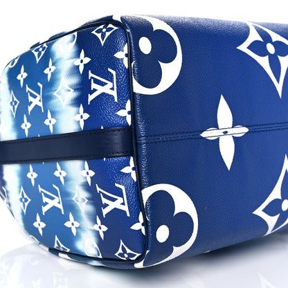 Louis Vuitton Monogram Escale Speedy Bandouliere 30 Blue 9 of 10
