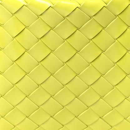 Bottega Veneta Spazzolato Intrecciato Flap Shoulder Bag Acid Kiwi 7 of 9