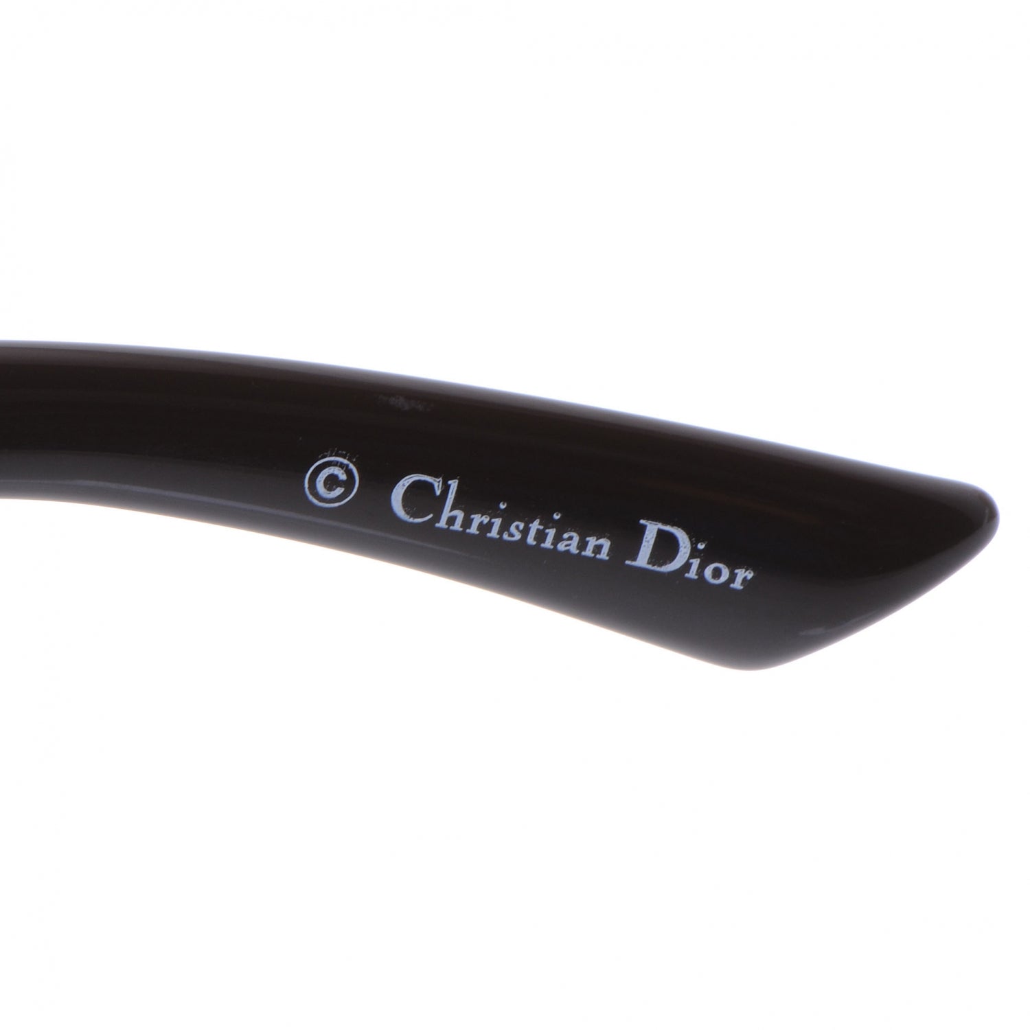 Christian Dior Gaucho 1 Sunglasses Dark Brown Silver 5 of 5