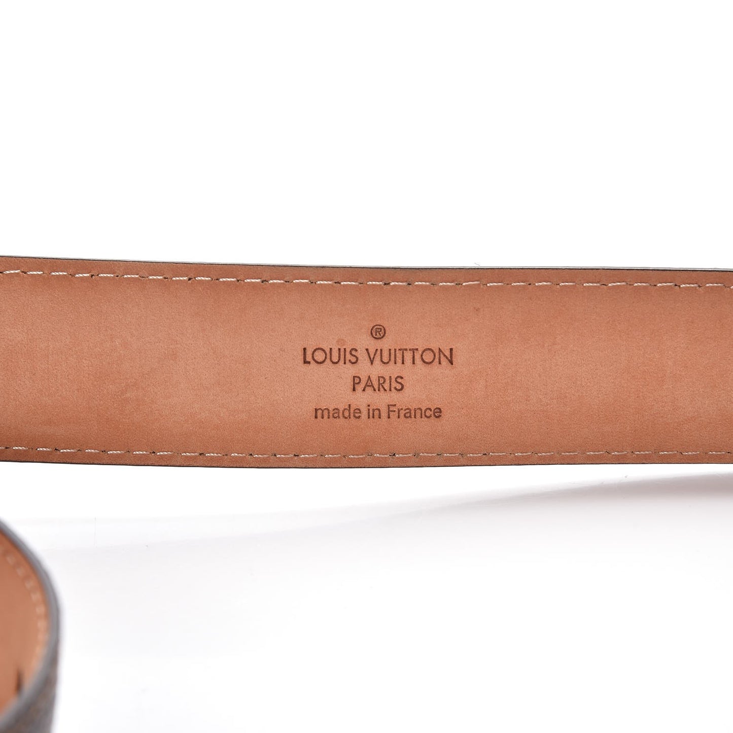 Damier Ebene 30mm Ellipse Belt 80 32