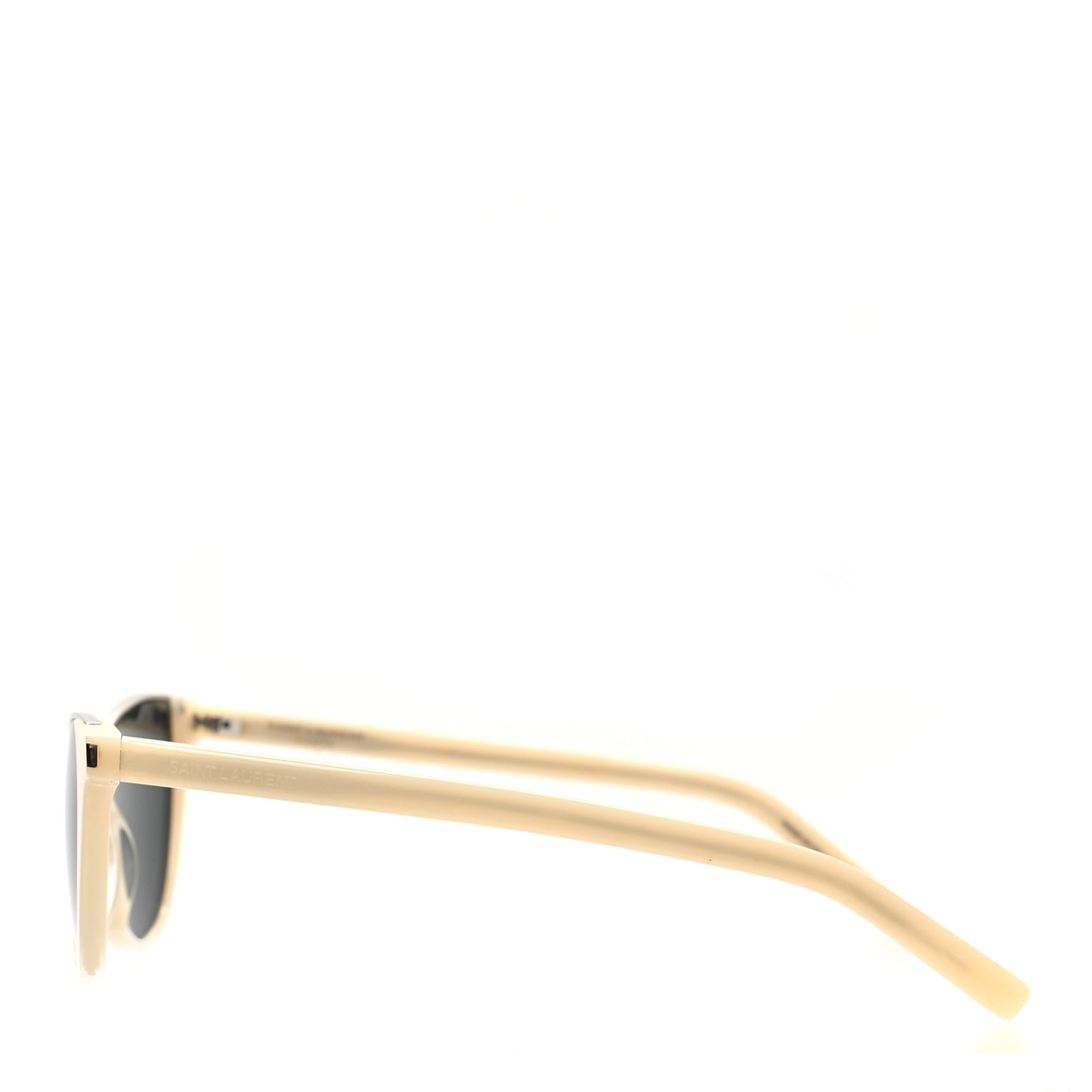 Rimless Top Cat Eye Stella SL368 Sunglasses Beige Black