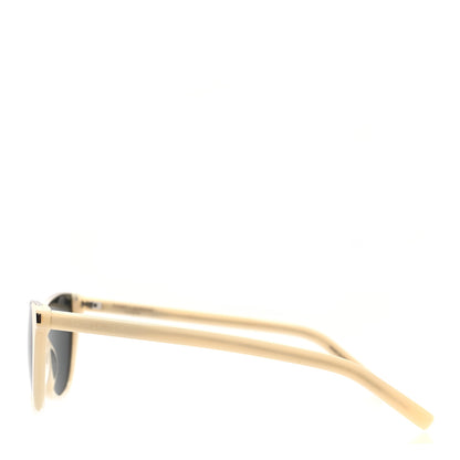 Saint Laurent Rimless Top Cat Eye Stella SL368 Sunglasses Beige Black 3 of 6