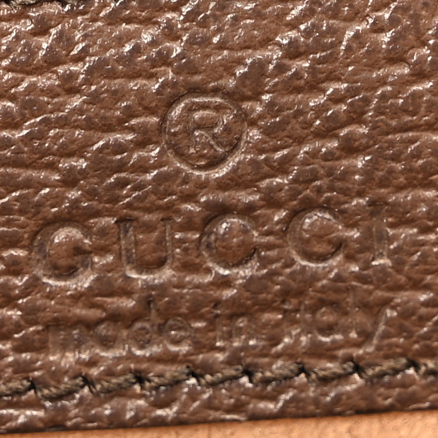 GG Supreme Monogram Medium Ophidia Shopping Tote Brown