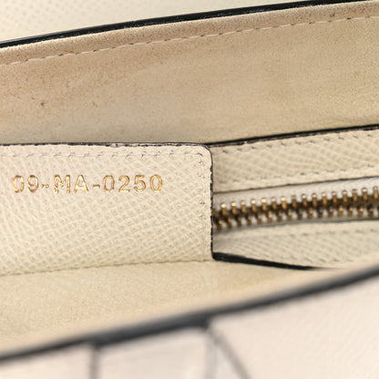 Christian Dior Grained Calfskin Saddle Bag Latte 7 of 13