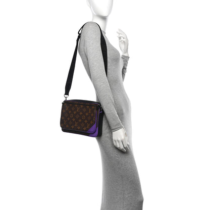 Louis Vuitton Monogram Macassar Trio Messenger Purple 2 of 9