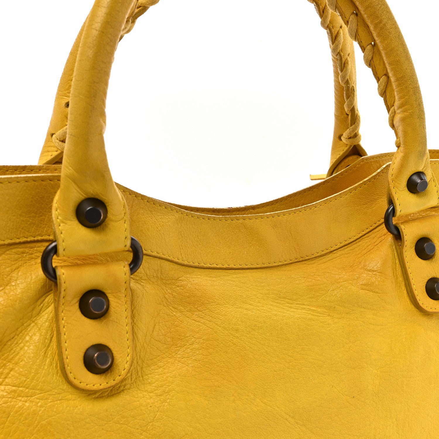 Balenciaga Agneau Classic Hardware City Mimosa Verveine 15 of 20