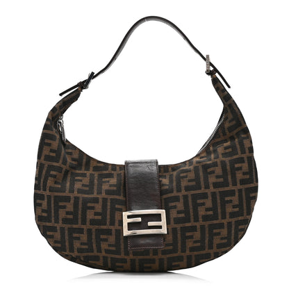 Fendi Zucca Hobo Tobacco 1 of 10