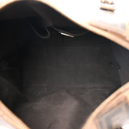 Fendi Zucca Zucchino Mixed Media B Mix Tote Tobacco Gold 5 of 15