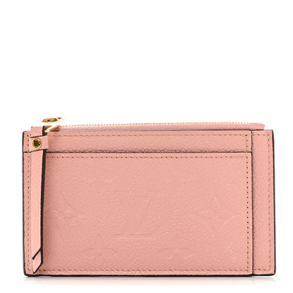 Louis Vuitton Empreinte Zipper Card Holder Rose Poudre 1 of 10