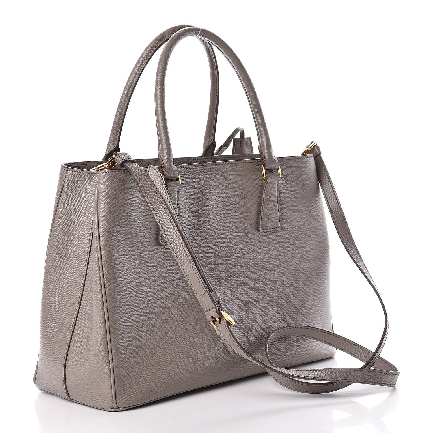 Prada Saffiano Lux Medium Tote Argilla 3 of 14