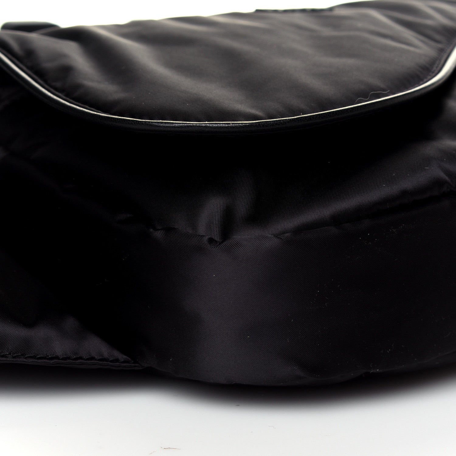 Christian Dior Nylon Saddle Belt Bag Black 9 of 11