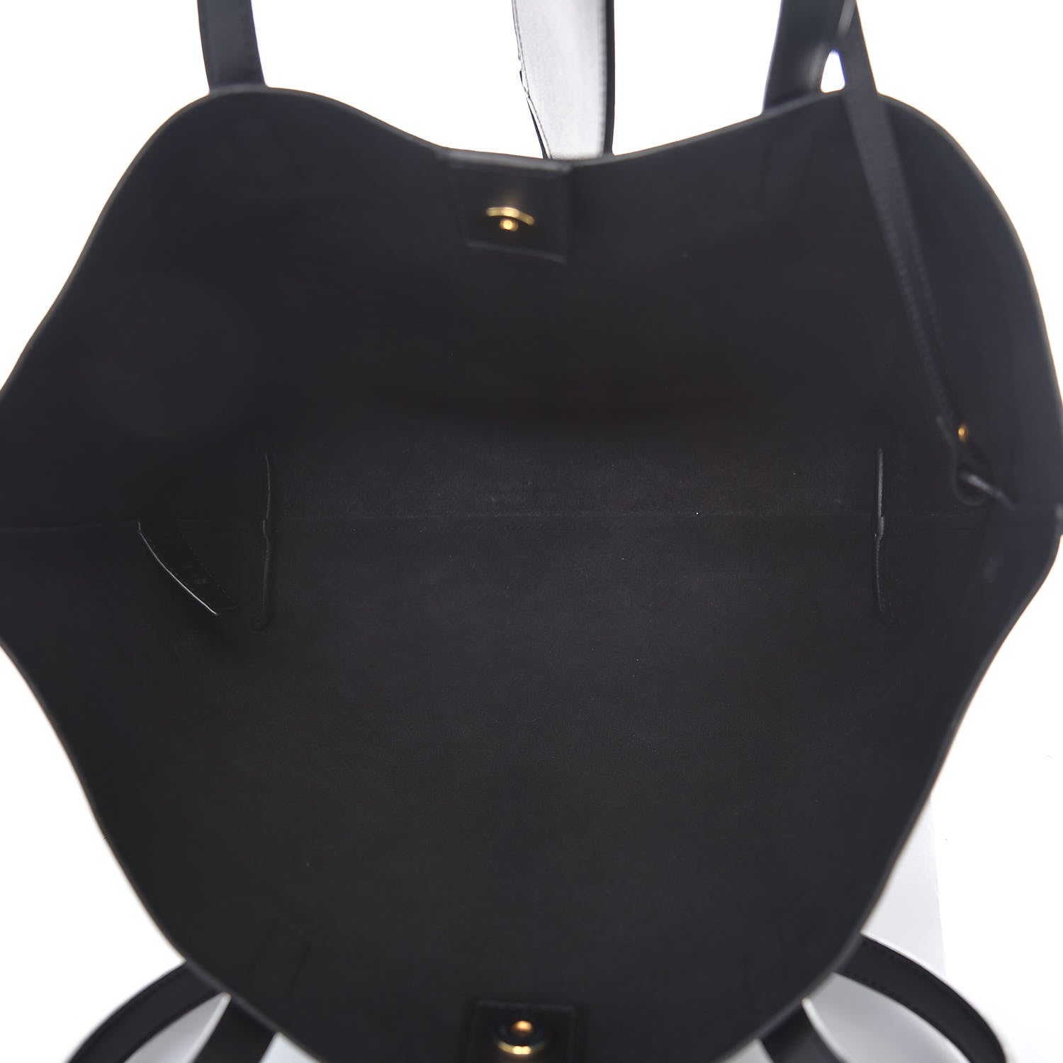 Saint Laurent Calfskin Medium Shopping Tote Black 6 of 17
