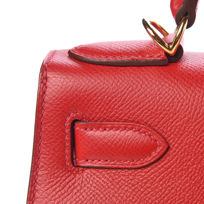 Hermes Epsom Kelly Sellier 28 Rouge Casaque 39 of 41