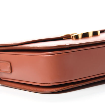 Celine Shiny Calfskin Medium Triomphe Terracotta 6 of 12